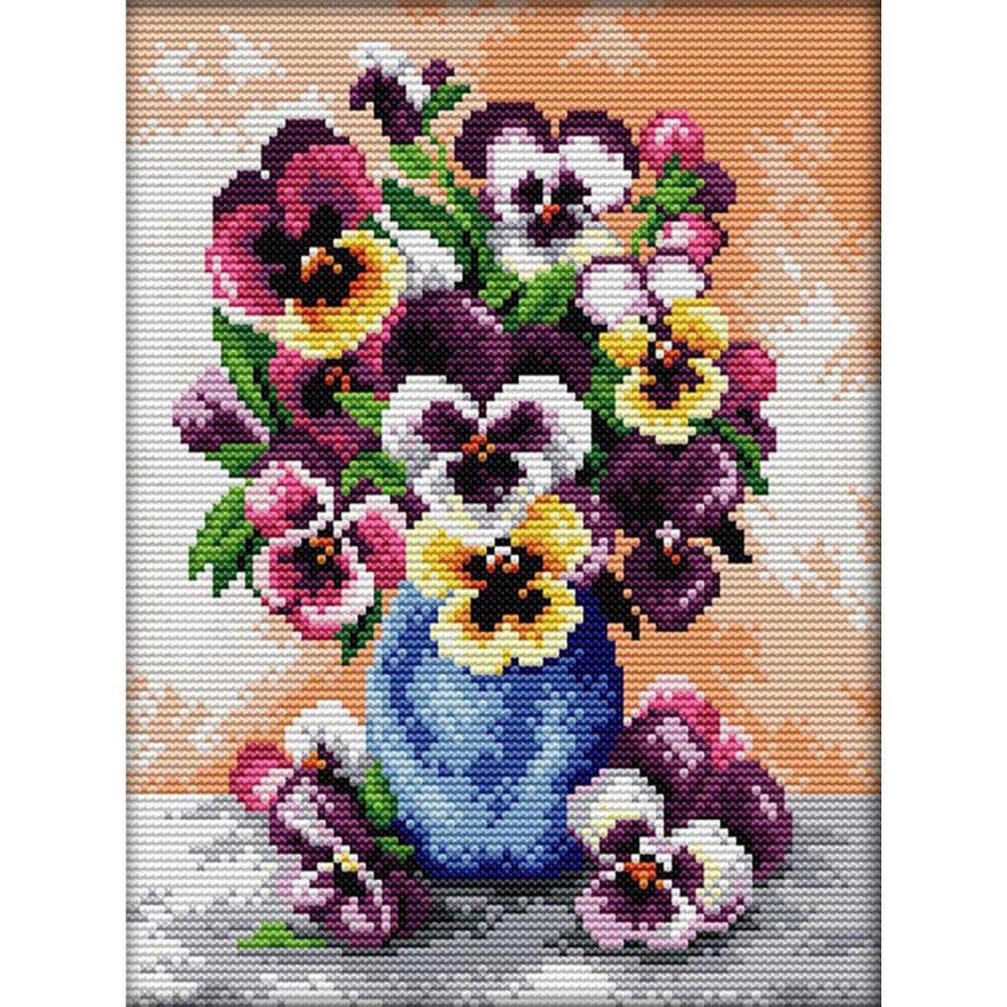 Orchid - Full 14CT Counted Cross Stitch 22x29CM - Joy Sunday