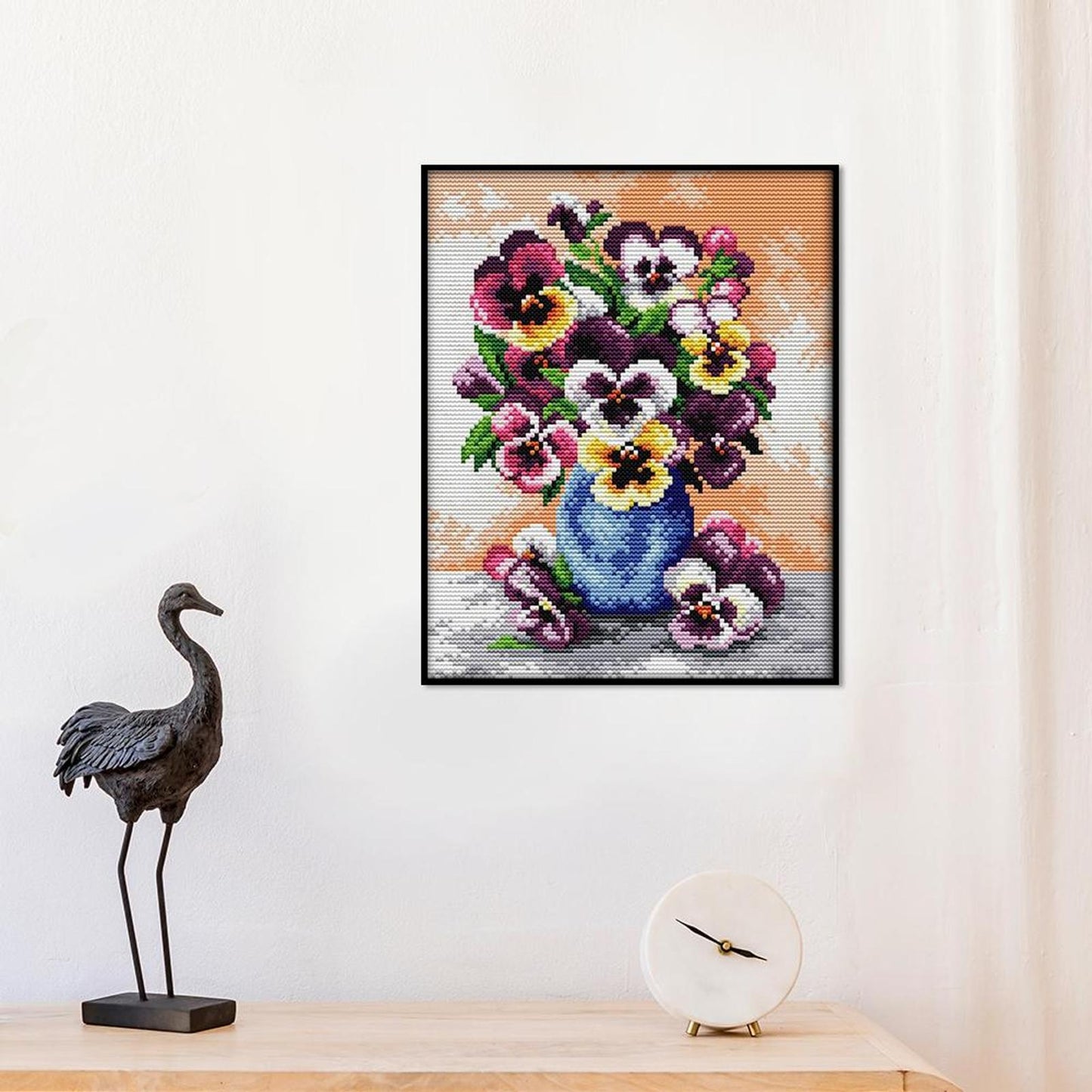 Orchid - Full 14CT Counted Cross Stitch 22x29CM - Joy Sunday