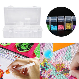 32 Grids Diamond Painting Storage Containers Diamond Art Accessories Tool Box