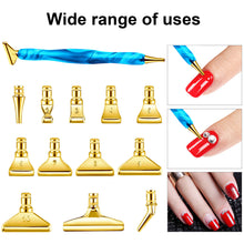 Load image into Gallery viewer, 13Pcs 5D Resin Diamond Painting Pen Nibs DIY Craft Point Drill Pens (Gold)
