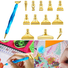 Load image into Gallery viewer, 13Pcs 5D Resin Diamond Painting Pen Nibs DIY Craft Point Drill Pens (Gold)

