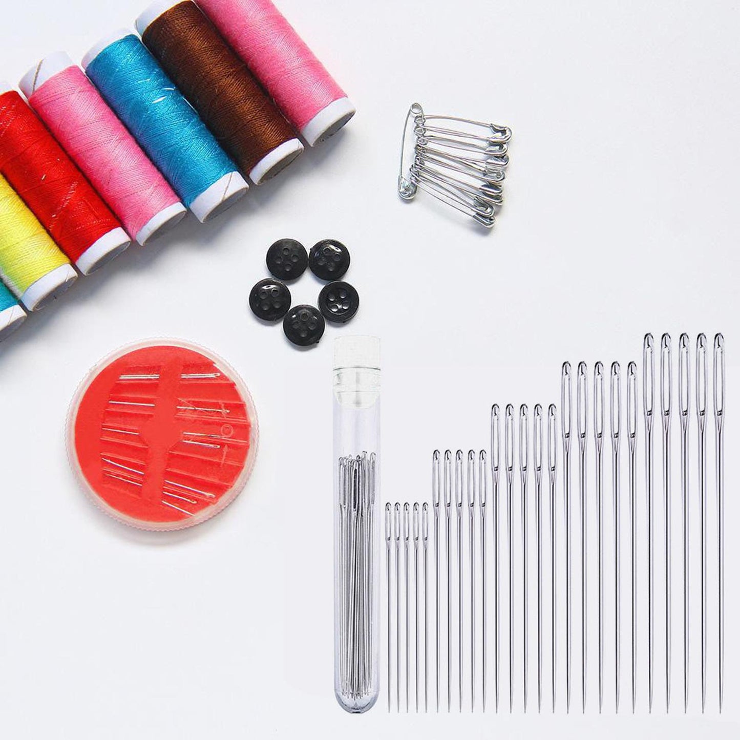 25pcs Household Crafts Sewing Needles Embroidery Stitching Big Eye Needle