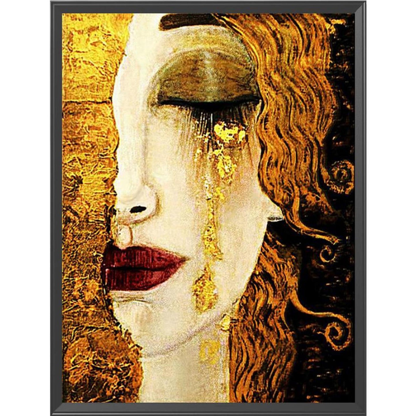 Tears Of Gold - Full 11CT Stamped Cross Stitch 40x50CM - Band