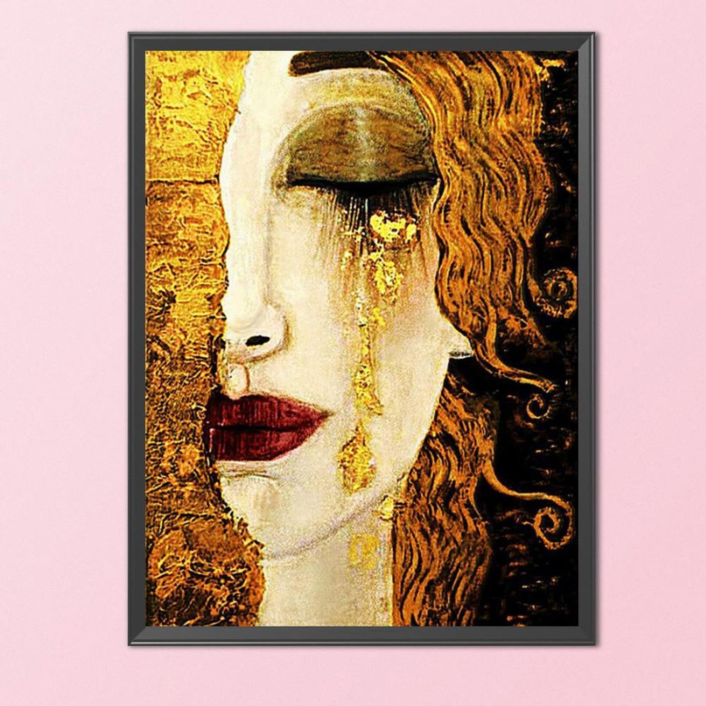 Tears Of Gold - Full 11CT Stamped Cross Stitch 40x50CM - Band