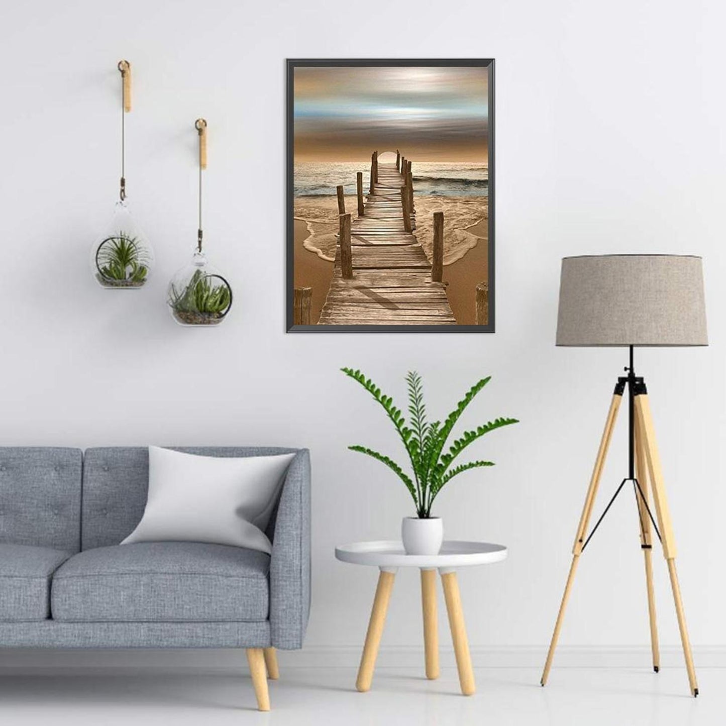 Lake - Full 11CT Counted Cross Stitch 36x46CM - Diy