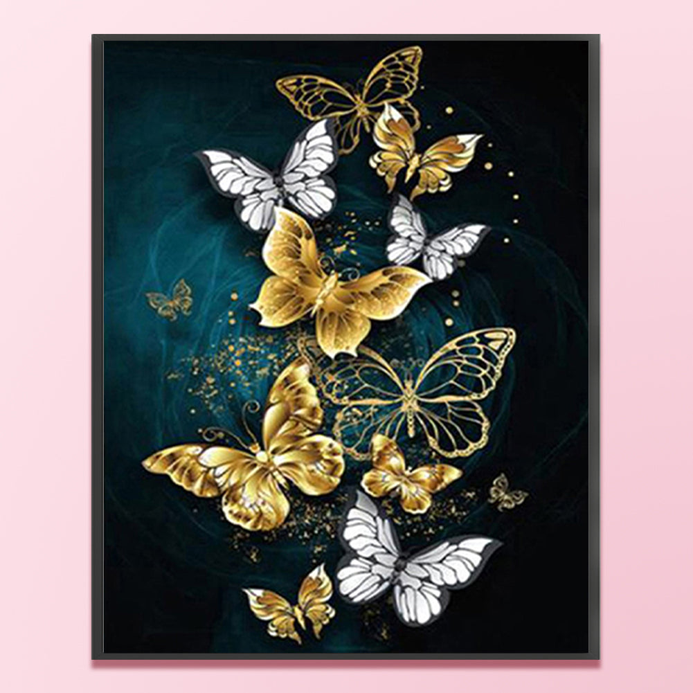 Butterfly - Full 11CT Counted Cross Stitch 40x50CM - Diy