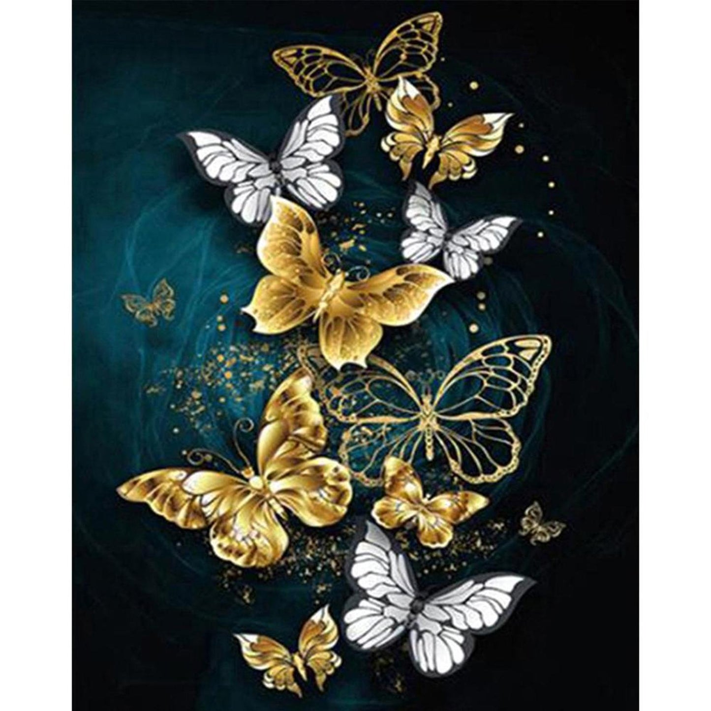 Butterfly - Full 11CT Counted Cross Stitch 40x50CM - Diy