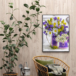Flower Bouquet 30*40CM(Canvas) Full Round Drill Diamond Painting