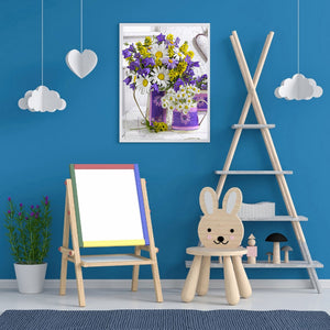 Flower Bouquet 30*40CM(Canvas) Full Round Drill Diamond Painting