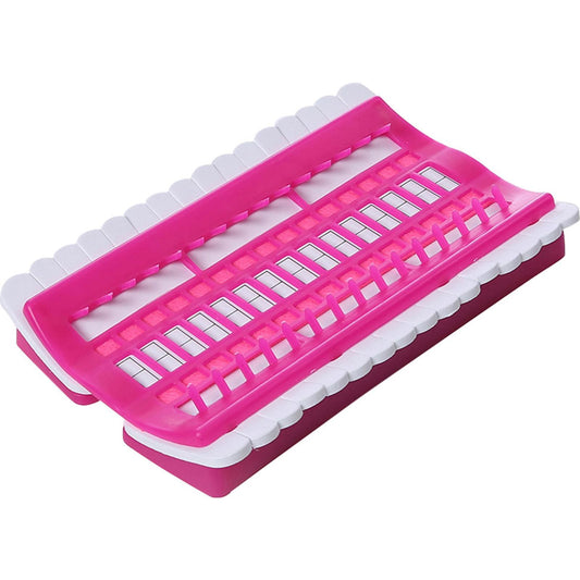 Cross Stitch Row Line Tools 30-Bit Embroidery Thread Organizer Rose 17.5x11CM