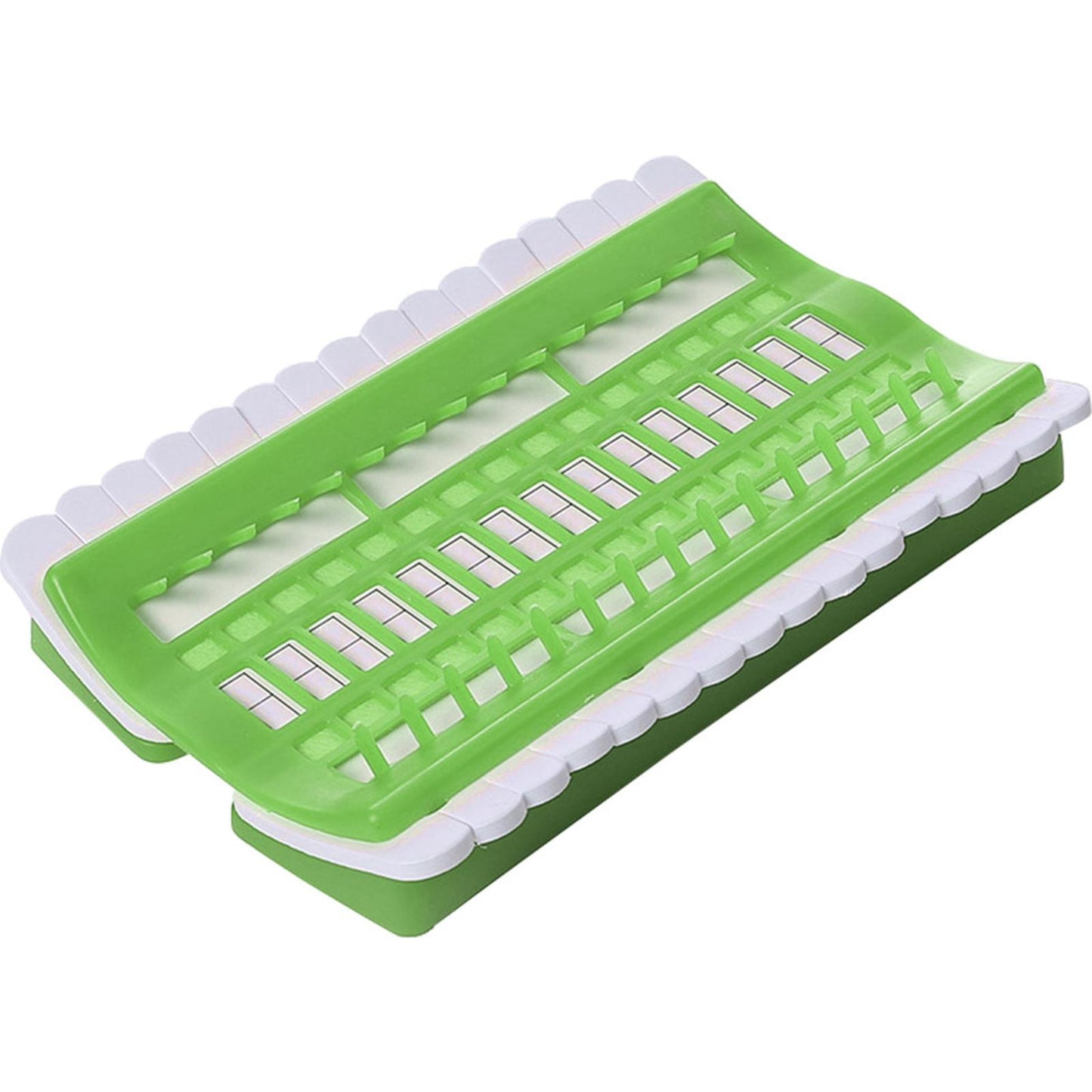Cross Stitch Row Line Tools 30-Bit Embroidery Thread Organizer Green 17.5x11CM