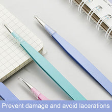 Load image into Gallery viewer, 3pcs Diamond Painting Stainless Steel Tweezers Set DIY Tools (Straight)
