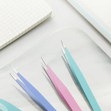 Load image into Gallery viewer, 3pcs Diamond Painting Stainless Steel Tweezers Set DIY Tools (Straight)
