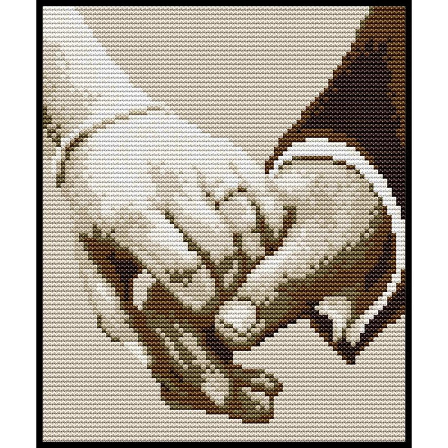 Holding Hands Together - Full 14CT Stamped Cross Stitch 19x22CM - Joy Sunday