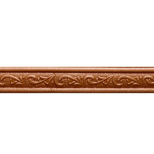 3D Foam Self-adhesive Waist Corner Line DIY Wall Edge Strip Skirt (Copper)