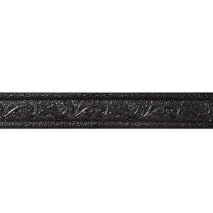3D Foam Self-adhesive Waist Corner Line DIY Wall Edge Strip Skirt (Black)