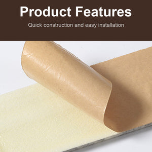 3D Foam Self-adhesive Waist Corner Line DIY Wall Edge Strip Skirt (White)