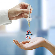 Load image into Gallery viewer, Snow Sports Diamond Painting Keychain DIY Crystal Drill Key Ring Craft (YS016)
