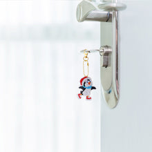 Load image into Gallery viewer, Snow Sports Diamond Painting Keychain DIY Crystal Drill Key Ring Craft (YS016)
