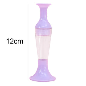 Flower Pot 5D Diamond Painting Point Drill Pen DIY Crafts (no Drill Purple)