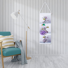 Load image into Gallery viewer, Wall Hanging Storage Bag DIY Flower Diamond Painting Organizer
