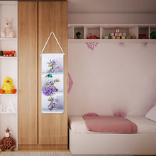 Load image into Gallery viewer, Wall Hanging Storage Bag DIY Flower Diamond Painting Organizer
