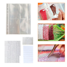 Load image into Gallery viewer, Diamond Painting Storage Book Kits (Loose Leaf+Self Sealing Bag+Stickers)
