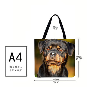 Canvas Bag-Dog 40*40CM