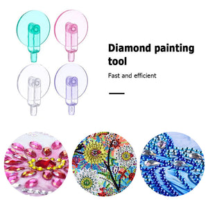 6pcs Point Drill Pen Scroll Wheel Easy 5D Diamond Painting Roller