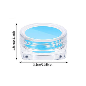 3pcs Clay Diamond Drawing Accessories Artcrafts Point Drill Clay Box (Blue)