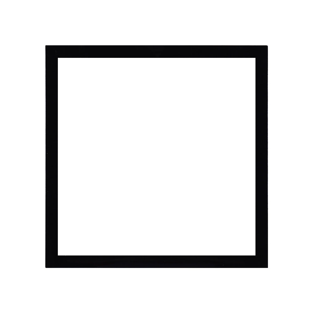 Diamond Painting Magnetic Frame Self-Adhesive (Black Glossy Inner Size 25x25cm)