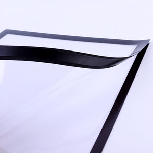 Diamond Painting Magnetic Frame Self-Adhesive (Black Glossy Inner Size 25x25cm)