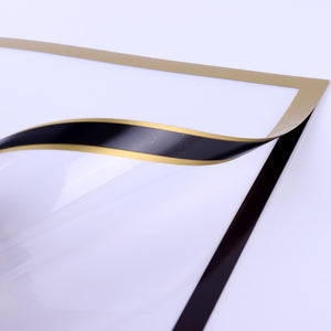 Diamond Painting Magnetic Frame Self-Adhesive (Gold Glossy Inner Size 25x35cm)