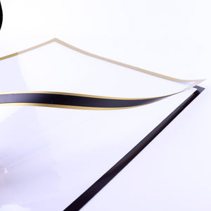 Diamond Painting Magnetic Frame Self-Adhesive (Gold Glossy Inner Size 35x45cm)