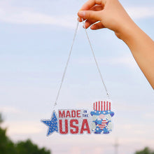 Load image into Gallery viewer, 5D DIY Diamond Painting Independence Day Pendant Hanging Ornament (AA1043)
