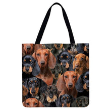 Load image into Gallery viewer, Canvas Bag-Dog 40*40CM
