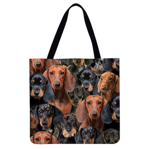 Canvas Bag-Dog 40*40CM