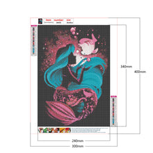 Load image into Gallery viewer, Disney Character Silhouettes 30*40CM(Canvas) Full Round Drill Diamond Painting
