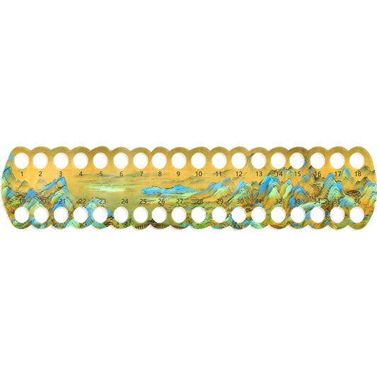 Acrylic Cross Stitch Row Line Board Cartoon Pattern Art Accessory (country)