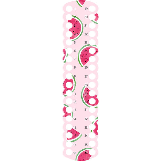 Acrylic Cross Stitch Row Line Board Cartoon Pattern Art Accessory (watermelon)