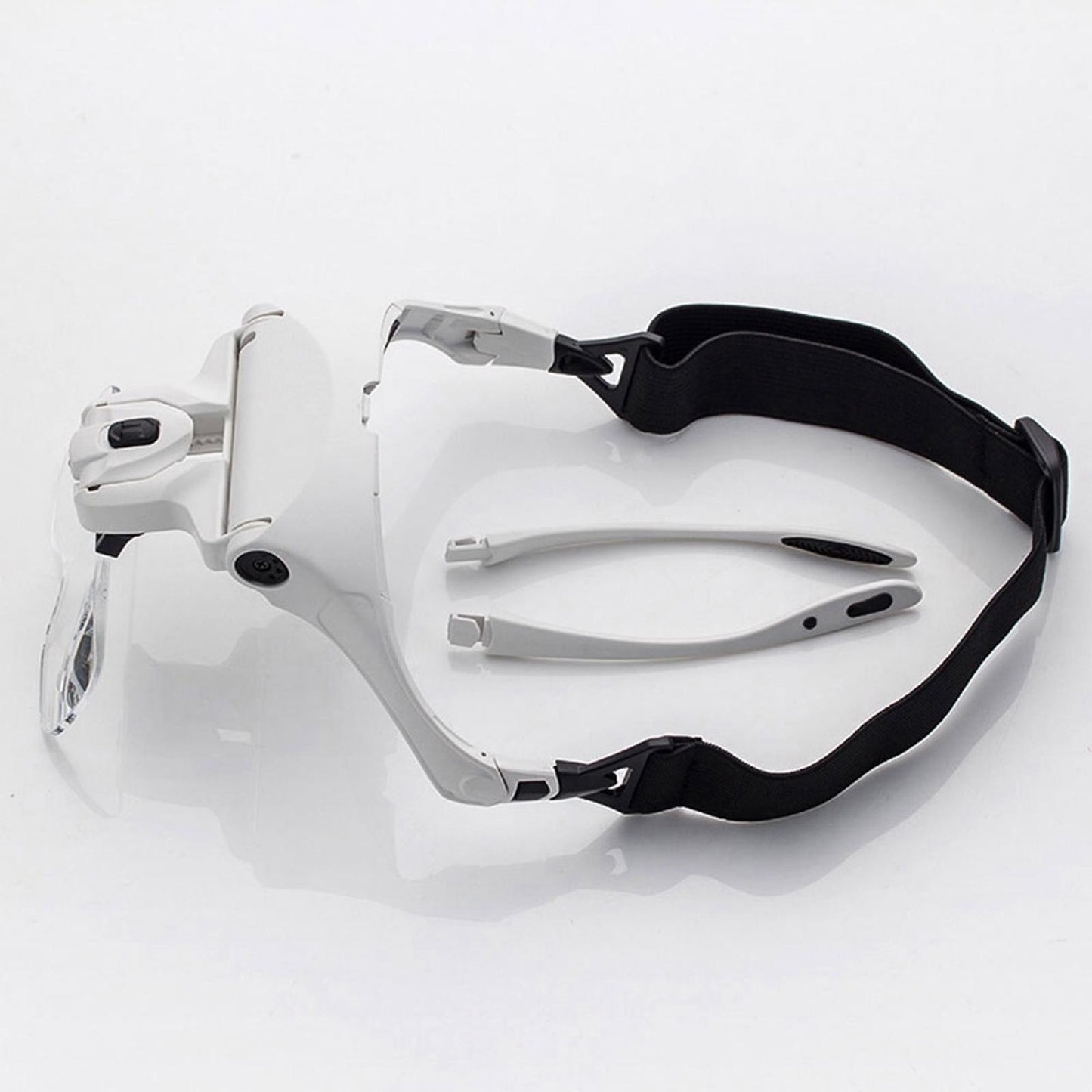 Magnifying Glasses Loupe Headband Magnifier with LED Light Jeweler Tools
