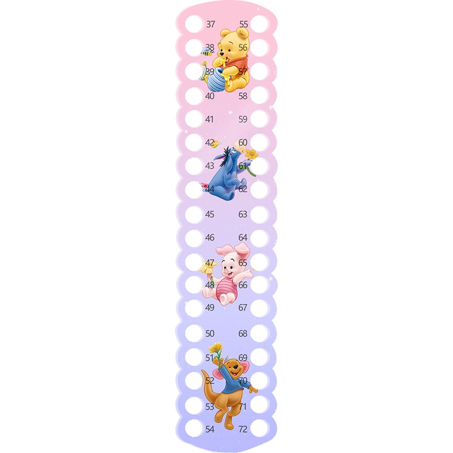 Cartoon Bear Embroidery Floss Organizer Cross Stitch Thread Holder Board