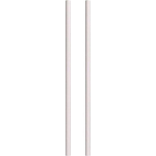 2PCS PVC Cross Stitch Scroll Rods Sticks  Rolling Tube for Storage (30CM)