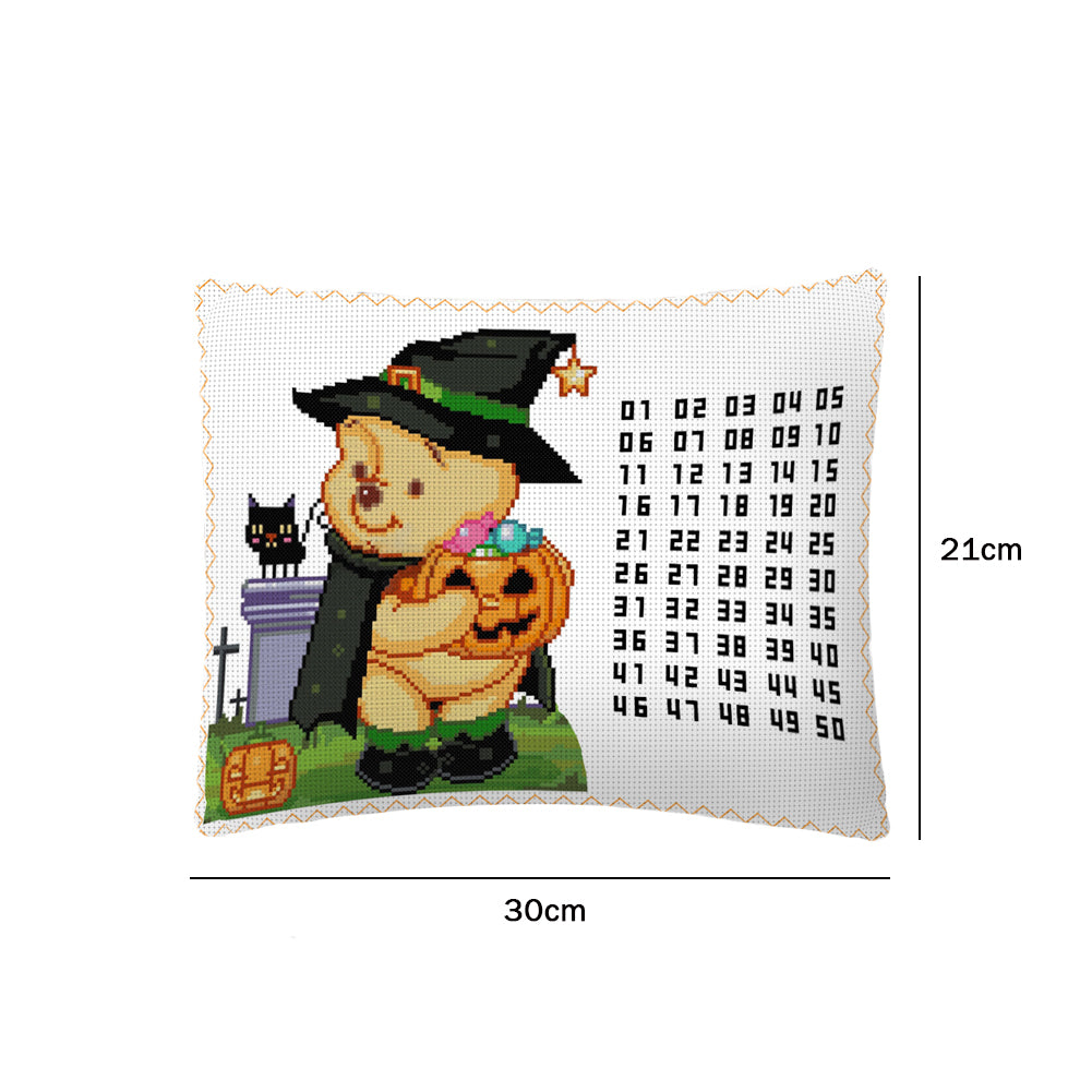 Halloween Cross Stitch Cable Bag Cotton Digital Splitter Accessories