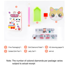 Load image into Gallery viewer, 12 PCS 5D Diamond Sticker Cute Home Ornament Cup Phone Decoration (Mermaids)
