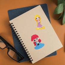 Load image into Gallery viewer, 12 PCS 5D Diamond Sticker Cute Home Ornament Cup Phone Decoration (Mermaids)
