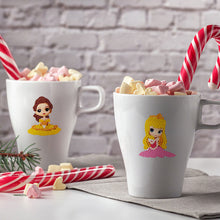 Load image into Gallery viewer, 12 PCS 5D Diamond Sticker Cute Home Ornament Cup Phone Decoration (Mermaids)
