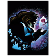 Load image into Gallery viewer, Silhouette Of A Beast 30*40CM(Canvas) Full Square Drill Diamond Painting
