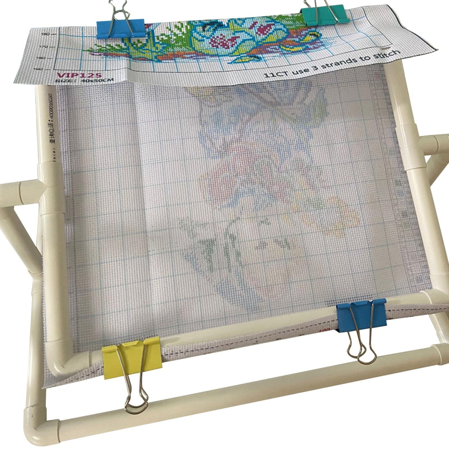 DIY Cross Stitch Frame Handheld Craft Sewing Hoop Auxiliary Accessory for Sewing