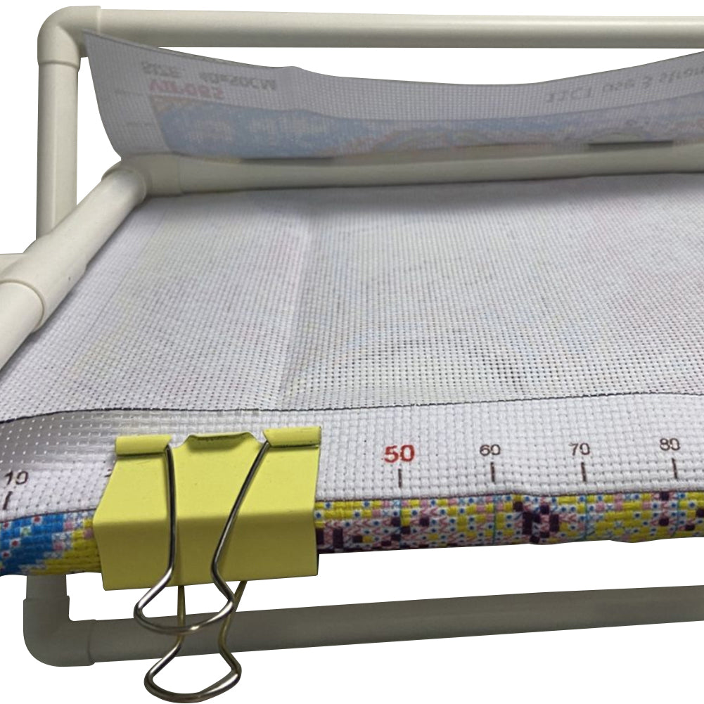DIY Cross Stitch Frame Handheld Craft Sewing Hoop Auxiliary Accessory for Sewing